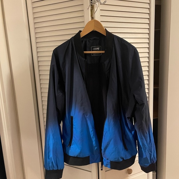 Blue Bomber Jacket L - Picture 1 of 1